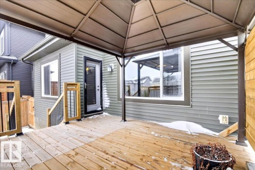 5912 19 Avenue, Edmonton, AB - Outdoor With Deck Patio Veranda With Exterior