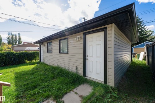 View of outbuilding - 12246 103 Street Nw, Edmonton, AB - Outdoor With Exterior