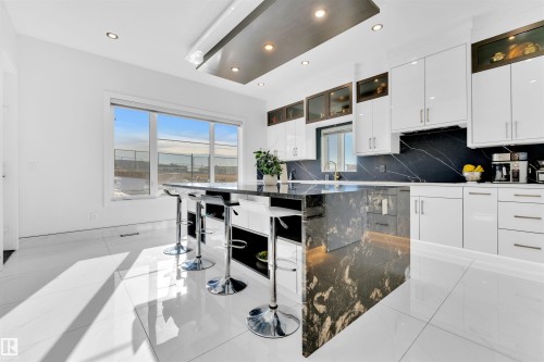 1704 19 Street, Edmonton, AB - Indoor Photo Showing Kitchen With Upgraded Kitchen