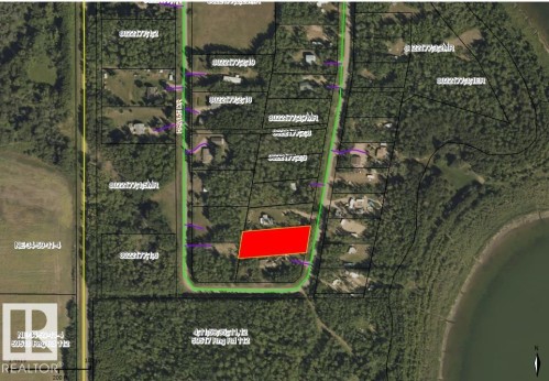 Property Plat Map. Displaying the geographic layout and parcel boundaries of the property - 513, 11131 Twp Rd 600, Rural St. Paul County, AB 