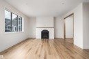 8 Darby Crescent, Spruce Grove, AB  - Indoor Photo Showing Living Room With Fireplace 