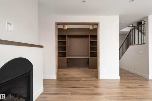 8 Darby Crescent, Spruce Grove, AB - Indoor With Fireplace