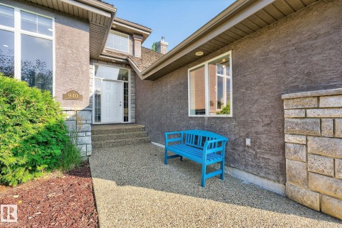 View of patio / terrace - 940 Haliburton Road, Edmonton, AB - Outdoor With Exterior