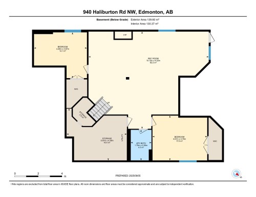 View of room layout - 940 Haliburton Road, Edmonton, AB - Other