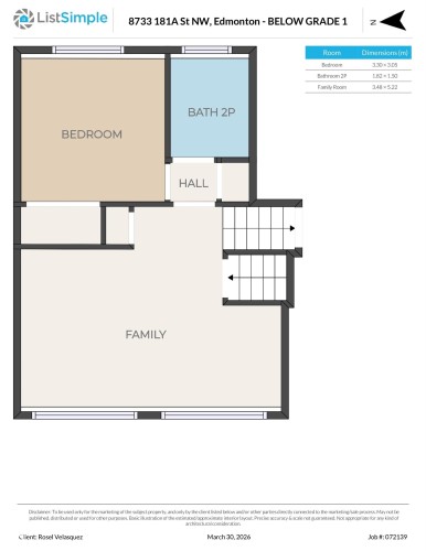 Floor plan - 8733 181A Street Nw, Edmonton, AB - Other