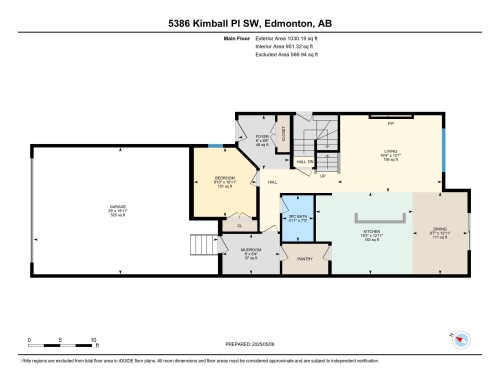 Floor plan - 5386 Kimball Place, Edmonton, AB - Other