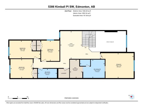 Floor plan - 5386 Kimball Place, Edmonton, AB - Other