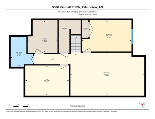 Floor plan - 5386 Kimball Place, Edmonton, AB - Other