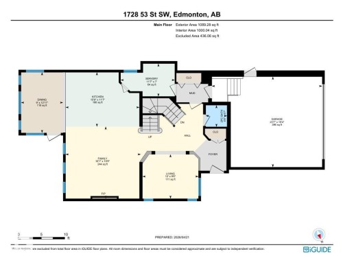 Floor plan - 1728 53 Street, Edmonton, AB - Other