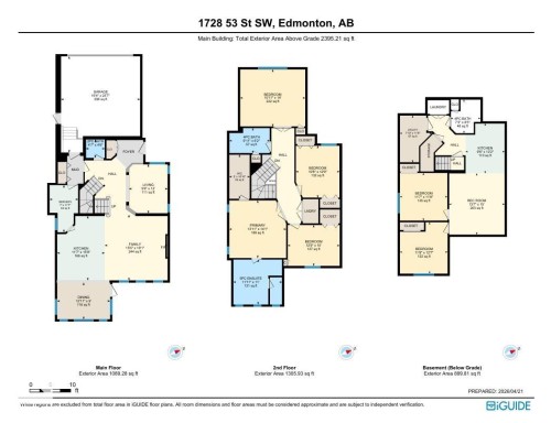 Floor plan - 1728 53 Street, Edmonton, AB - Other