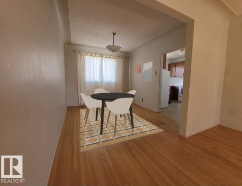 14416 110A Avenue, Edmonton, AB - Indoor Photo Showing Dining Room