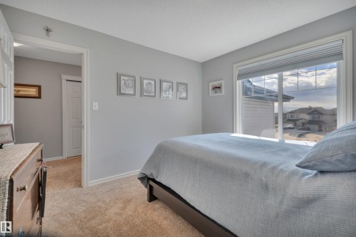 110 Windrose Drive, Leduc, AB - Indoor Photo Showing Bedroom