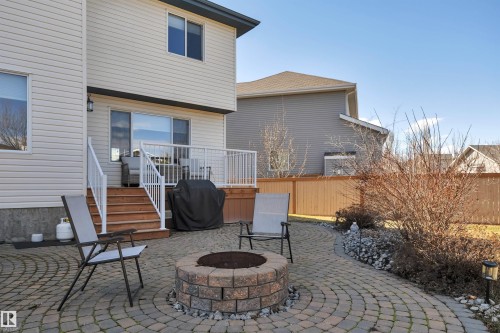 110 Windrose Drive, Leduc, AB - Outdoor With Deck Patio Veranda With Exterior