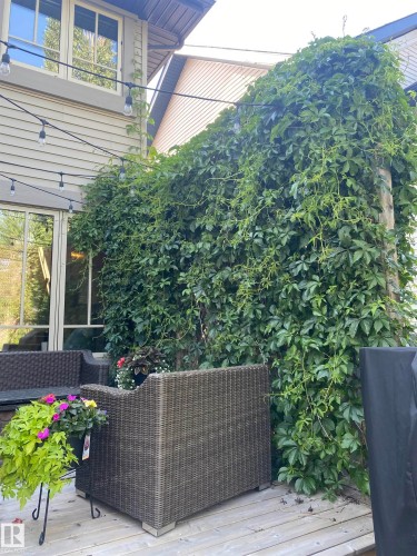 Outdoor deck area featuring natural wood decking - 1110 Armitage Crescent, Edmonton, AB - Outdoor With Deck Patio Veranda