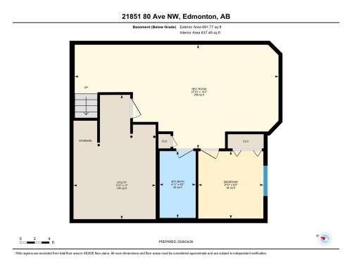 Floor plan - 21851 80 Avenue, Edmonton, AB - Other