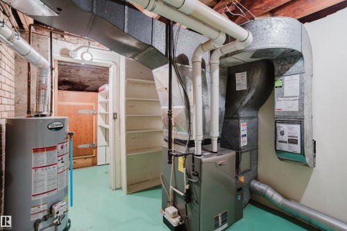 7907 Saskatchewan Drive, Edmonton, AB - Indoor Photo Showing Basement