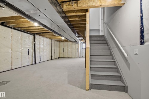 8628 Edgemont Link Link, Edmonton, AB - Indoor Photo Showing Basement