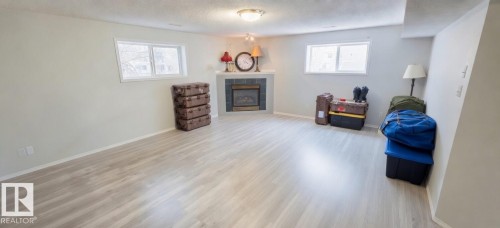 9218 163 Avenue, Edmonton, AB - Indoor With Fireplace