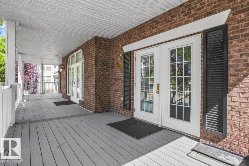 #3 10235 111 St Nw, Edmonton, AB - Outdoor With Deck Patio Veranda With Exterior