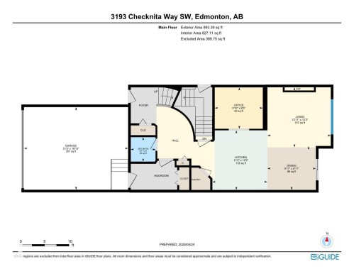 Floor plan - 3193 Checknita Way, Edmonton, AB - Other