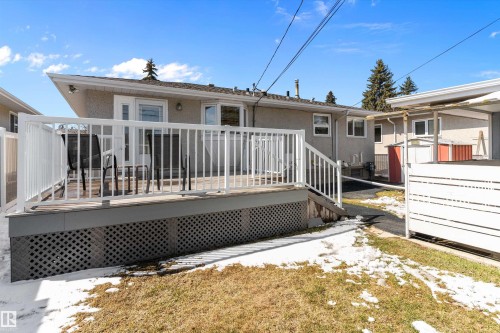9411 68A Street, Edmonton, AB - Outdoor With Deck Patio Veranda