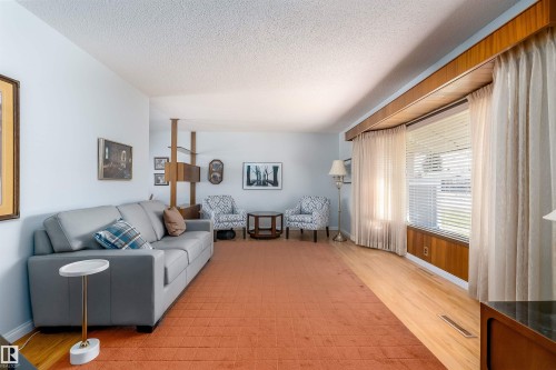 9411 68A Street, Edmonton, AB - Indoor Photo Showing Living Room