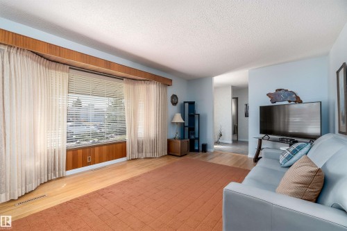 9411 68A Street, Edmonton, AB - Indoor Photo Showing Living Room