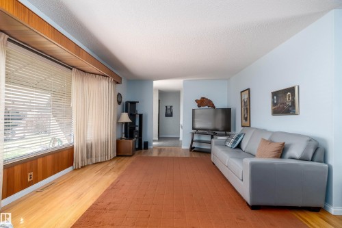 9411 68A Street, Edmonton, AB - Indoor Photo Showing Living Room