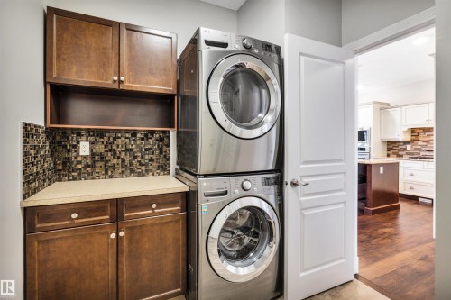 3 61 Lafleur Drive, St. Albert, AB - Indoor Photo Showing Laundry Room