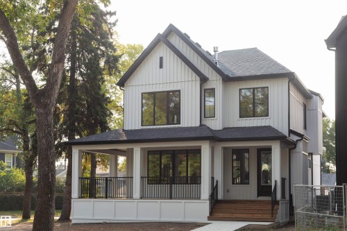 6003 111 Avenue, Edmonton, AB - Outdoor With Deck Patio Veranda With Facade