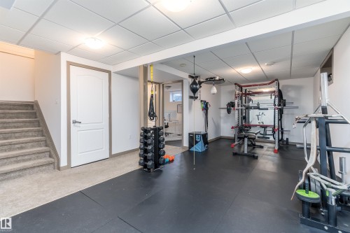 152 Easton Road, Edmonton, AB - Indoor Photo Showing Gym Room