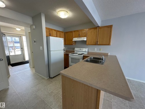 16122 131A Street, Edmonton, AB - Indoor Photo Showing Kitchen With Double Sink