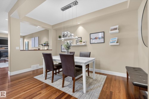 10209 90 Street, Edmonton, AB - Indoor Photo Showing Dining Room