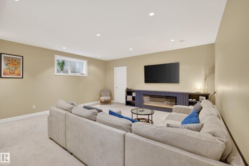 10209 90 Street, Edmonton, AB - Indoor With Fireplace