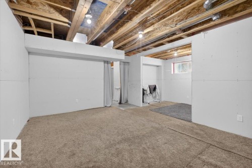 7704 16 Avenue, Edmonton, AB - Indoor Photo Showing Basement