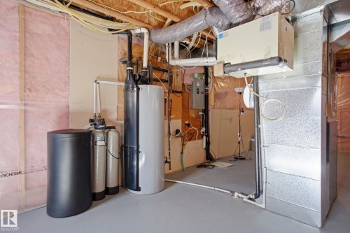 3875 Agar Green, Edmonton, AB - Indoor Photo Showing Basement