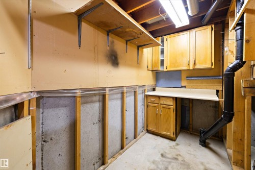 17423 92 Avenue, Edmonton, AB - Indoor Photo Showing Basement