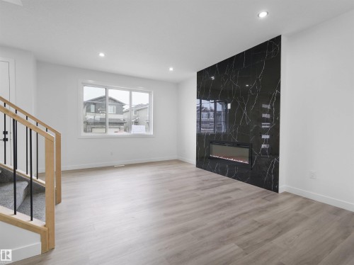 332 Roberts Wynd, Leduc, AB - Indoor With Fireplace