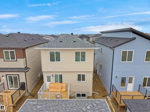 332 Roberts Wynd, Leduc, AB - Outdoor With Deck Patio Veranda With Exterior