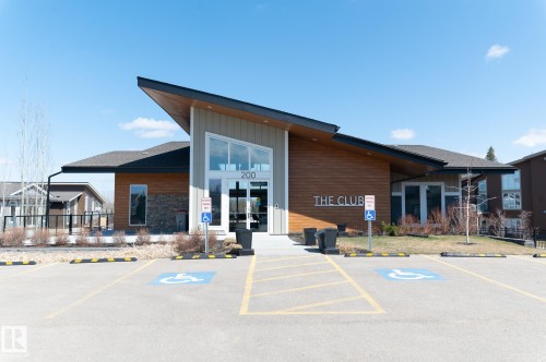 Social Area  Fireplace  Pool Table  Dart Boards and Coffee Station  Exercise Room  Banquet Room  Spacious Kitchenette  Flex Space For Meetings, Crafts, Card Tournaments - #207 50 Heatherglen Dr, Spruce Grove, AB - Outdoor