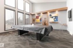 Social Area  Fireplace  Pool Table  Dart Boards and Coffee Station  Exercise Room  Banquet Room  Spacious Kitchenette  Flex Space For Meetings, Crafts, Card Tournaments - 