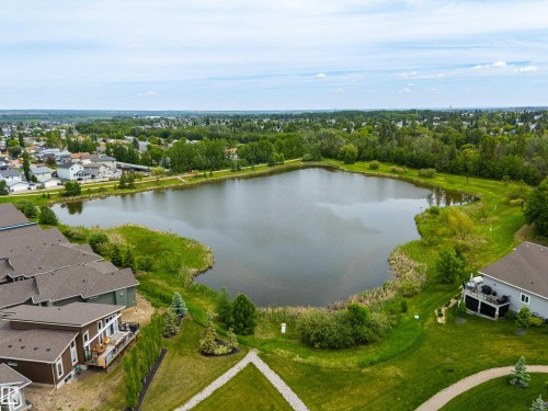 #207 50 Heatherglen Dr, Spruce Grove, AB - Outdoor With Body Of Water With View
