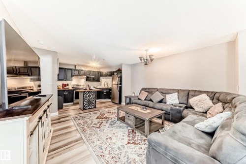 102 16221 95 Street, Edmonton, AB - Indoor Photo Showing Living Room