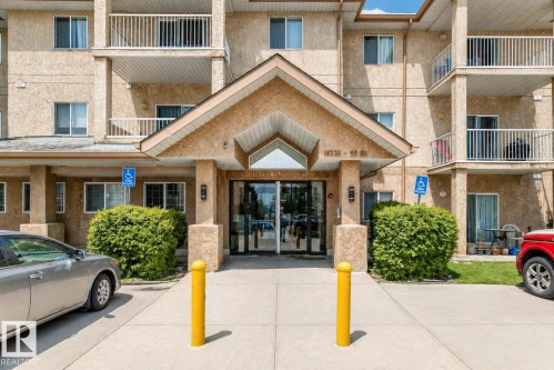 102 16221 95 Street, Edmonton, AB - Outdoor With Balcony With Facade