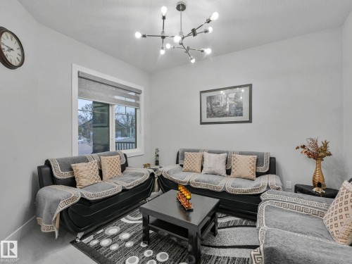 4703 41 Street, Beaumont, AB - Indoor Photo Showing Living Room