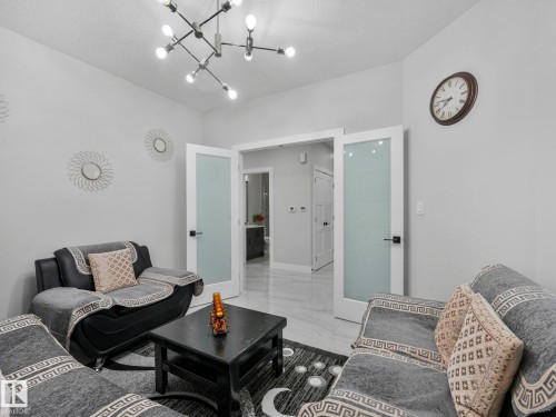 4703 41 Street, Beaumont, AB - Indoor Photo Showing Living Room
