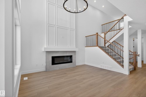 16716 34 Avenue, Edmonton, AB - Indoor With Fireplace