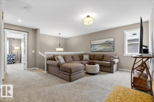 8508 Summerside Grande Boulevard, Edmonton, AB - Indoor Photo Showing Living Room