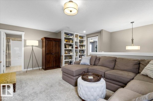 8508 Summerside Grande Boulevard, Edmonton, AB - Indoor Photo Showing Living Room