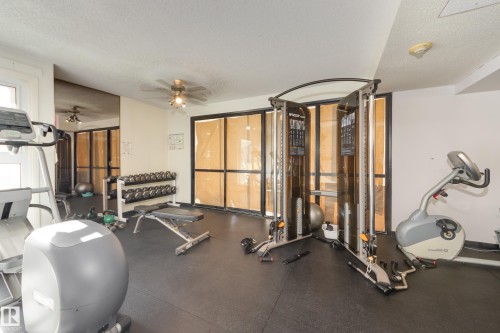 1406 12303 Jasper Avenue, Edmonton, AB - Indoor Photo Showing Gym Room